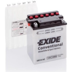 Motorradbatterie Exide EB14-A2 12V 14Ah 145A - 1